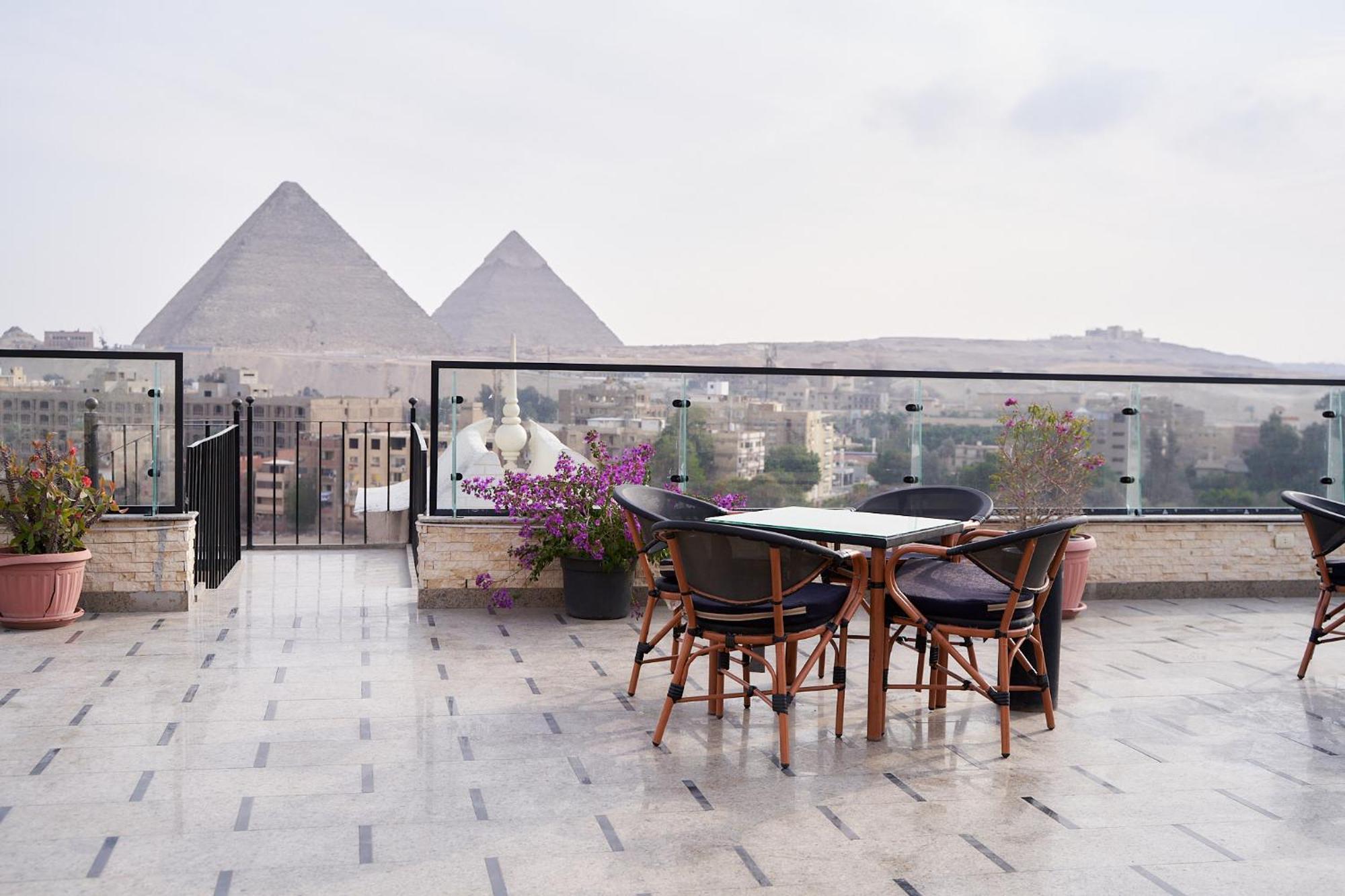 New Top Pyramids Hotel Kair Zewnętrze zdjęcie
