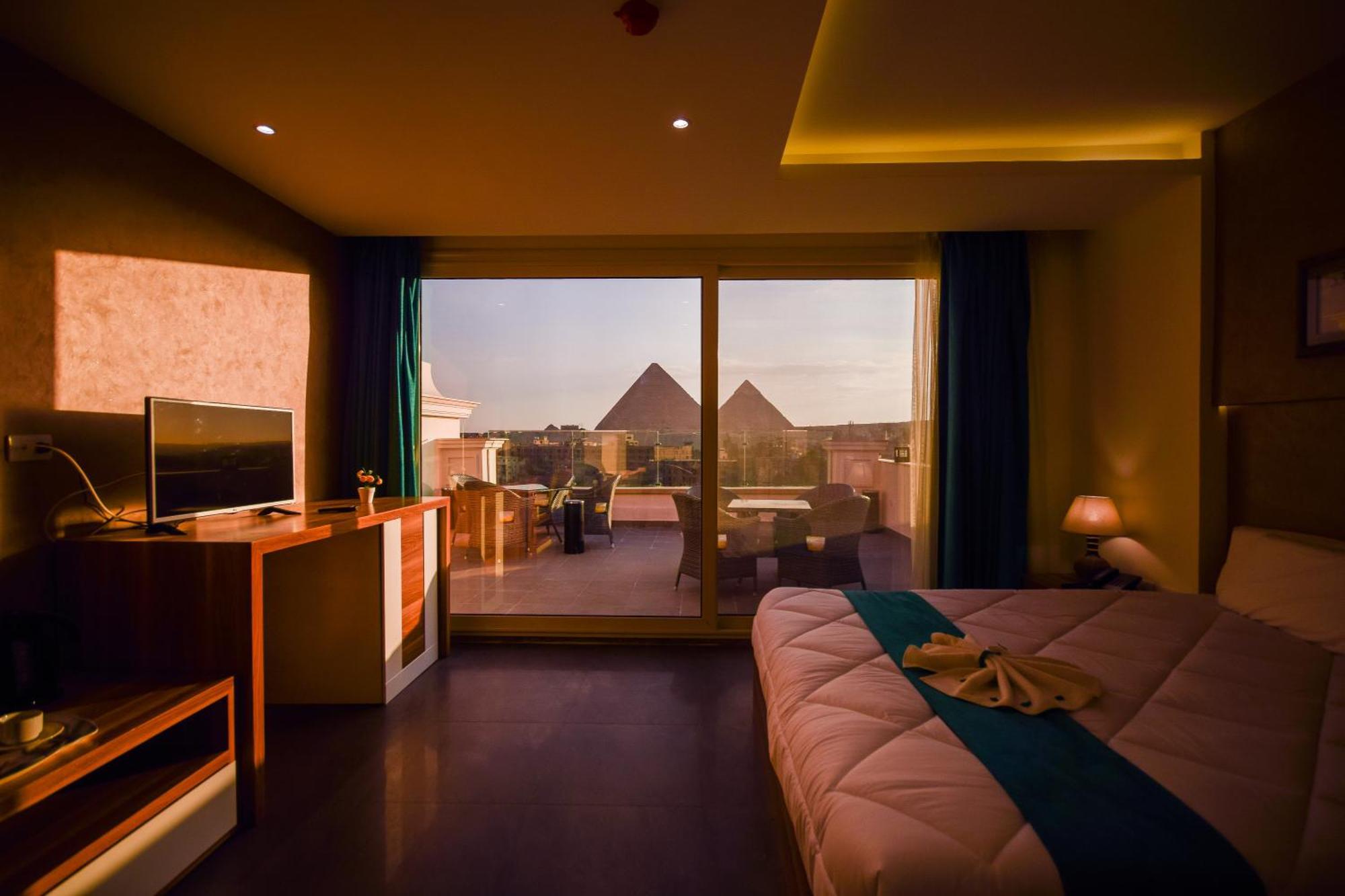 New Top Pyramids Hotel Kair Zewnętrze zdjęcie