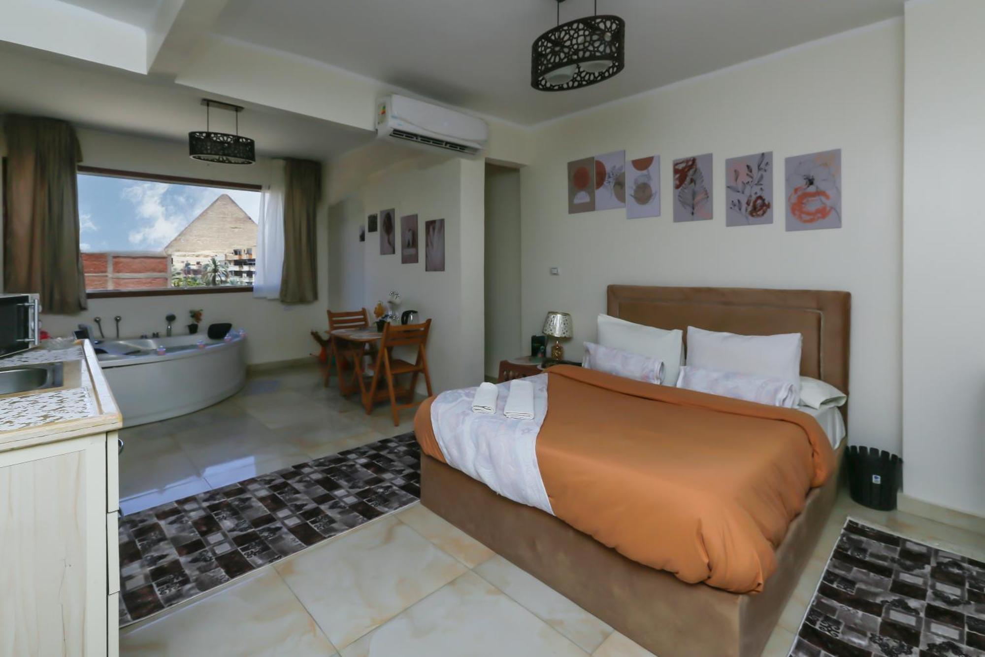 New Top Pyramids Hotel Kair Zewnętrze zdjęcie